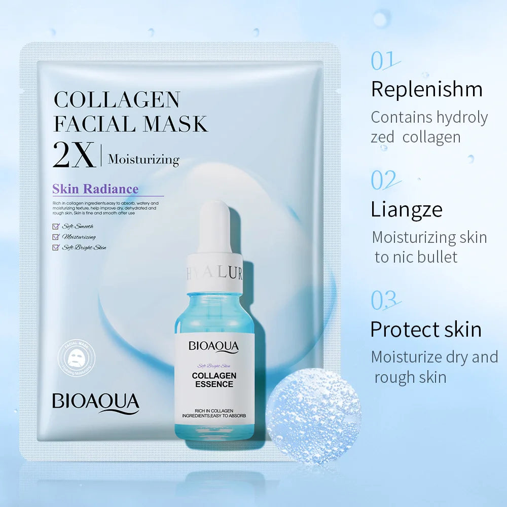 Masque facial Hydratant BIO Collagène