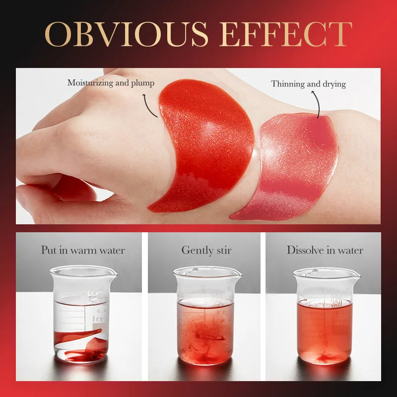 Masque pour les yeux à la grenade rouge